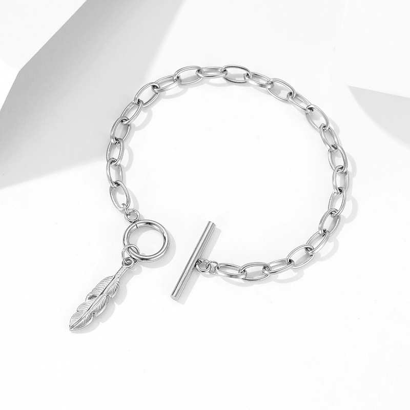 2:steel bracelet