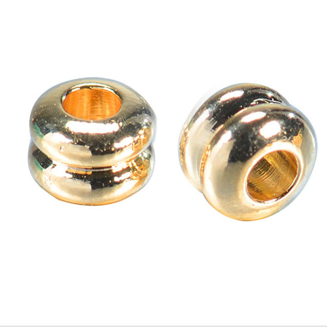 Gold about 4*3mm hole 1.7mm