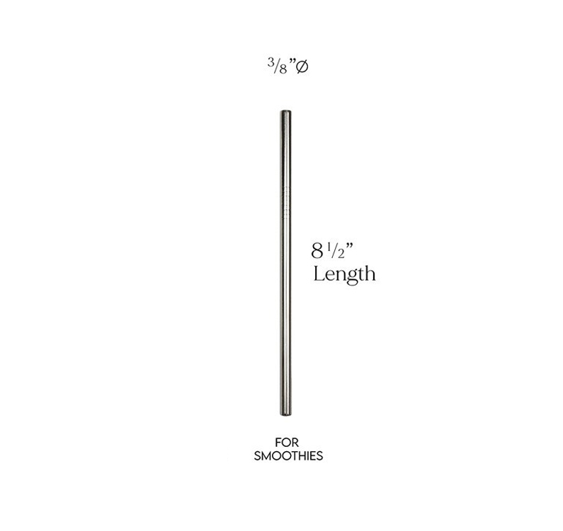 Stainless steel straw 1