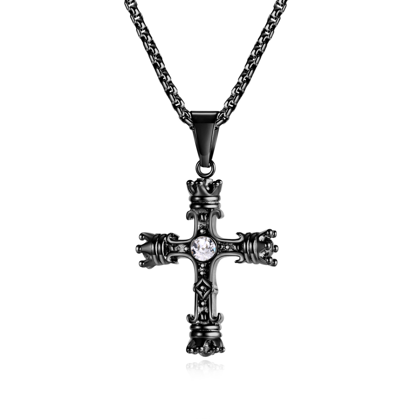 5:Black pendant matching chain (formula pearl chain 3*55cm)