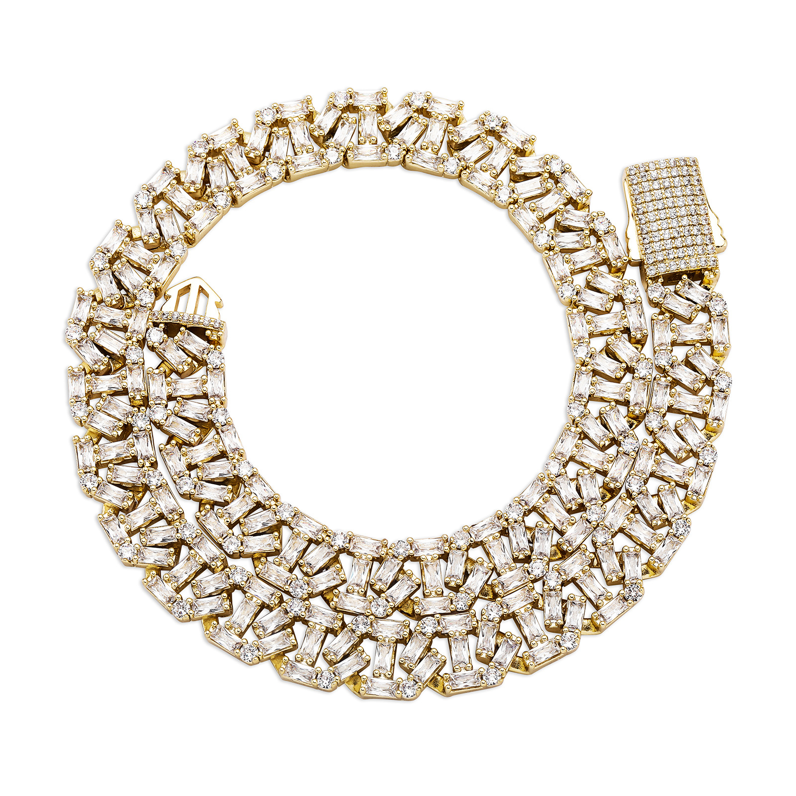 10:Bracelet gold 8 inch