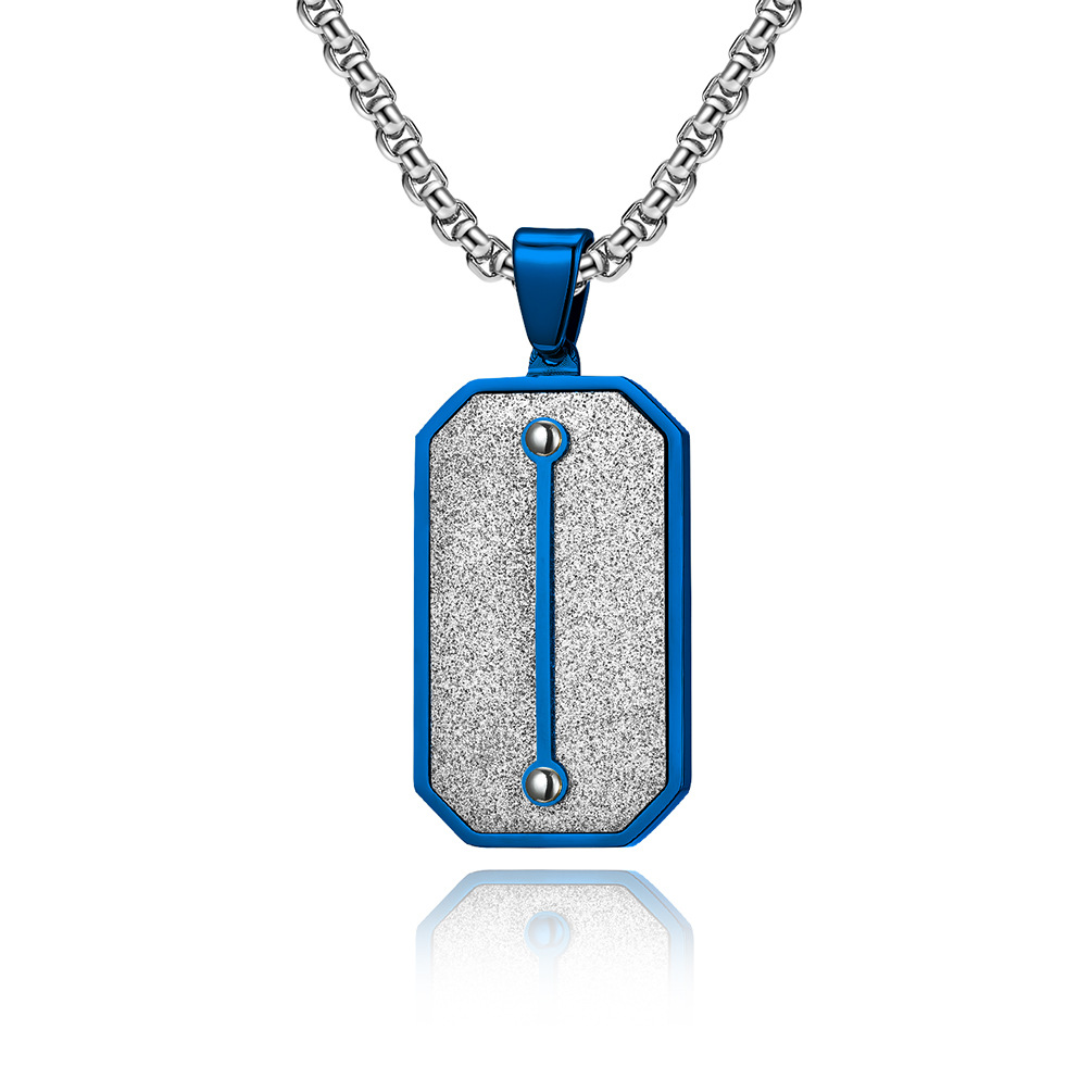 1:blue pendant
