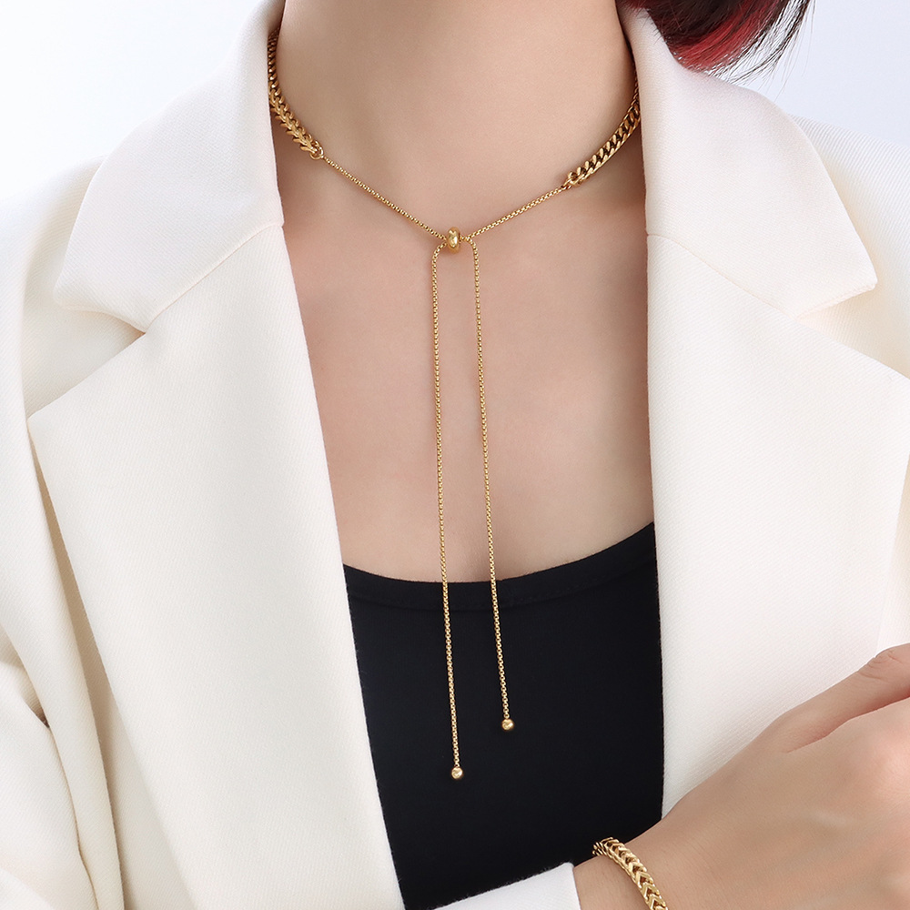 Gold Necklace 68cm