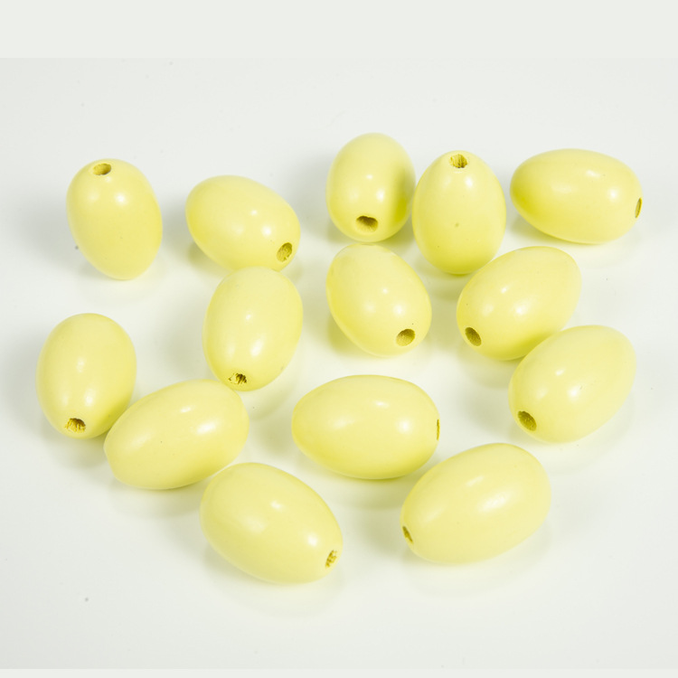 Pure Yellow Egg 30x20mm