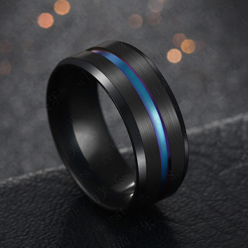 Color Black Ring No. 7