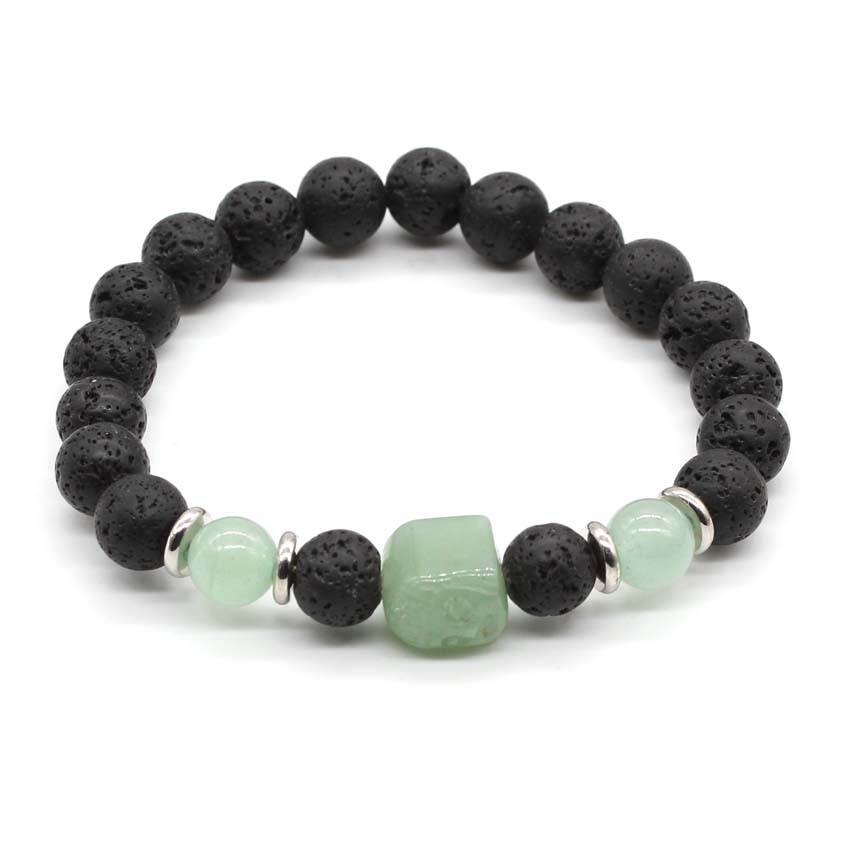 Green aventurine Buddha head