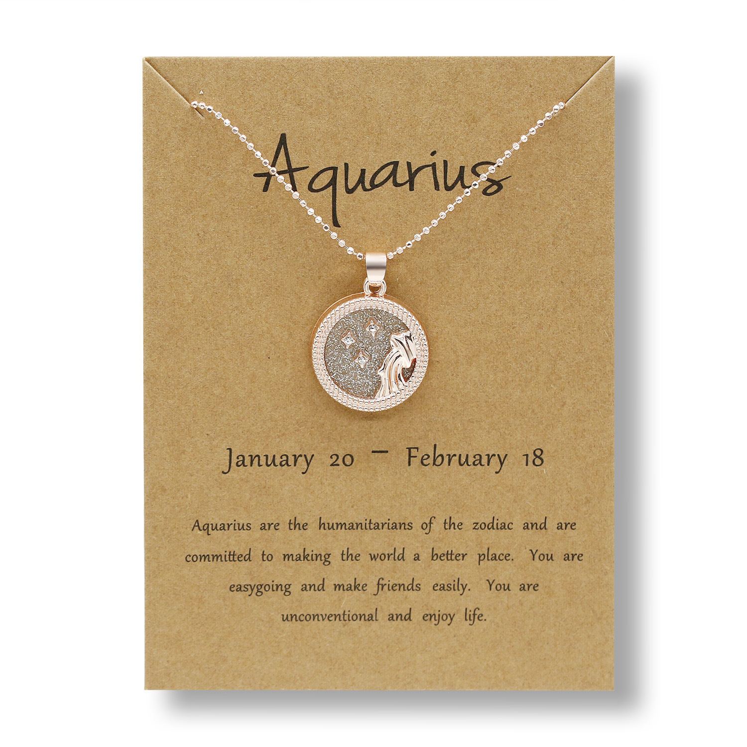 Aquarius (Rose Gold day)
