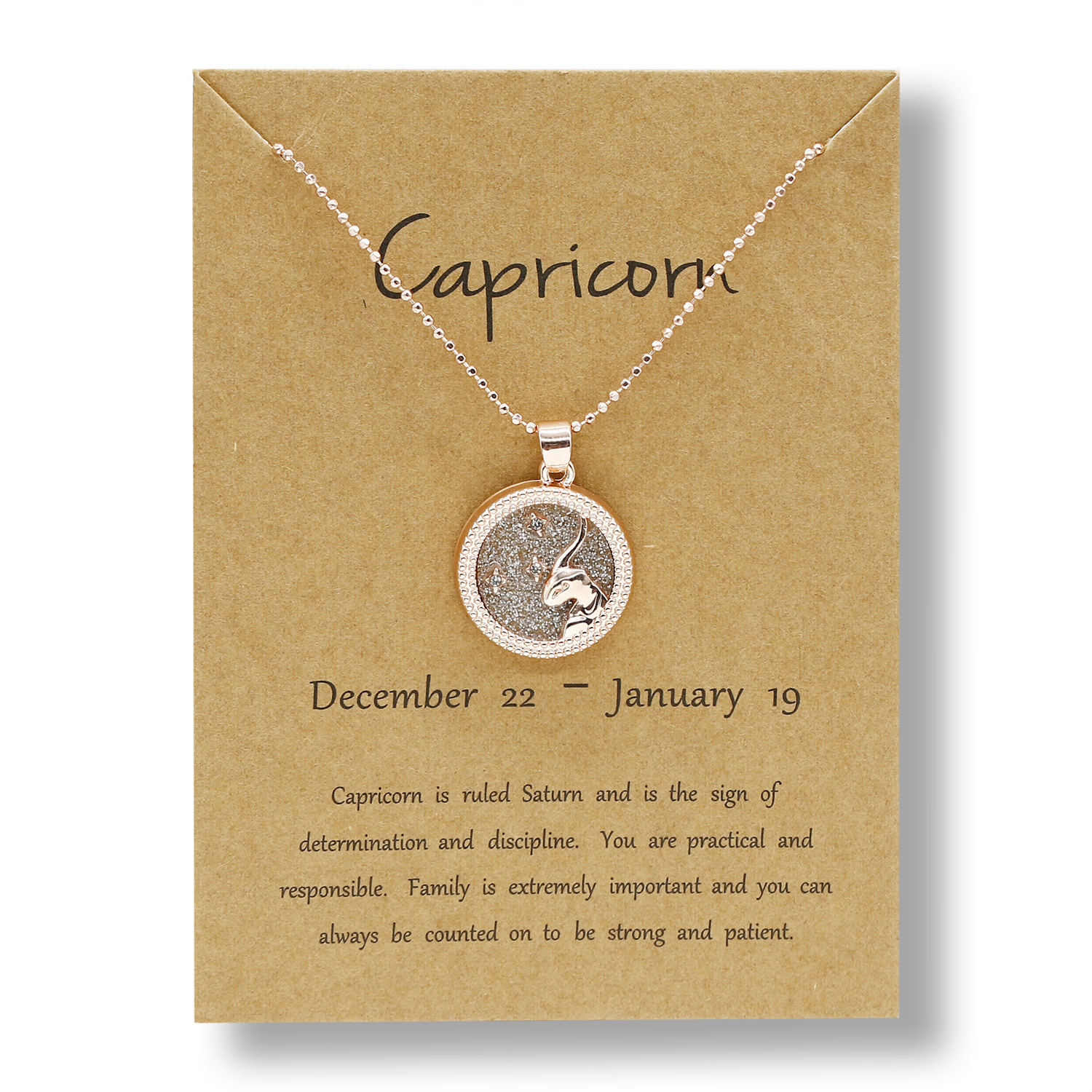 Capricorn (Rose Gold day)