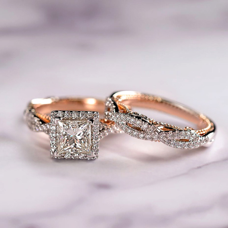 Ladies pair ring