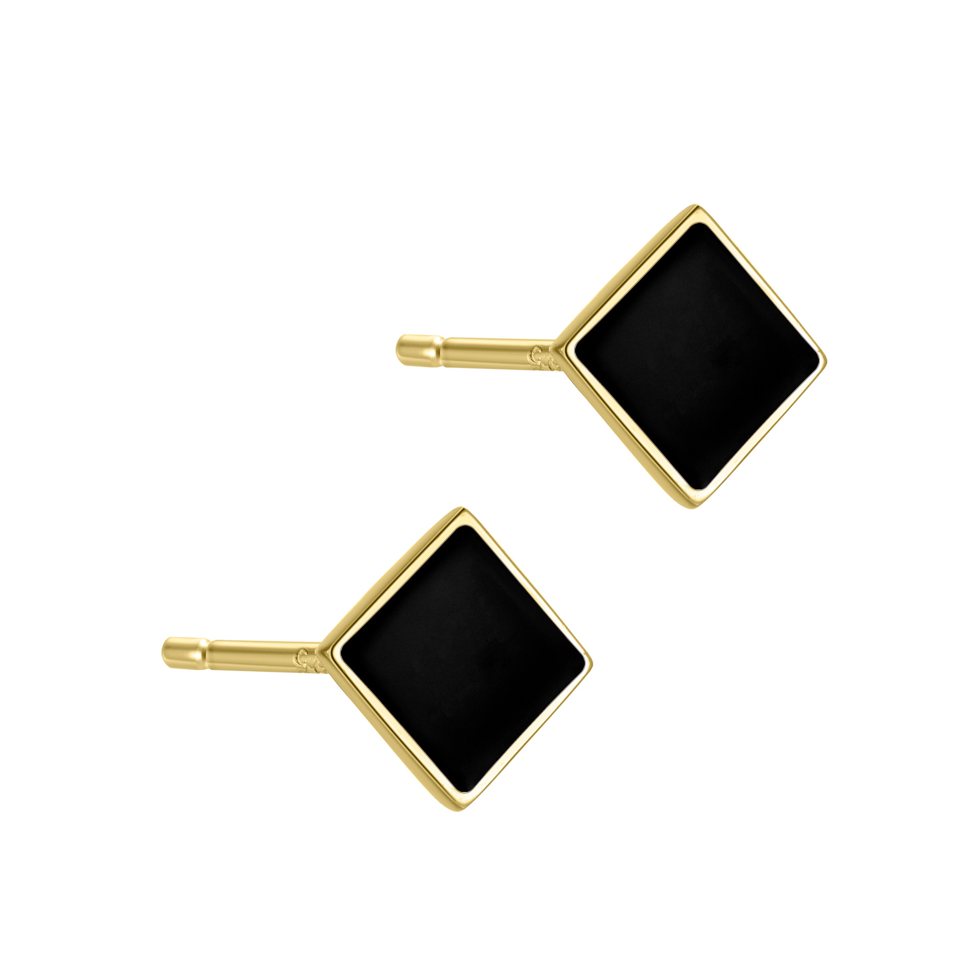 gold color plated with black color