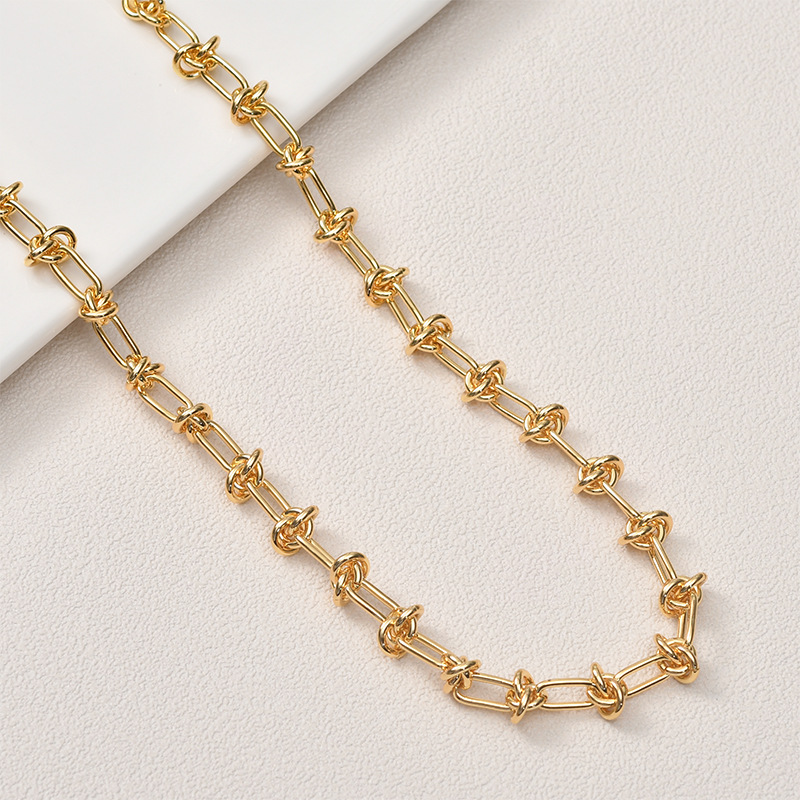 11# Knotted Chain Gold