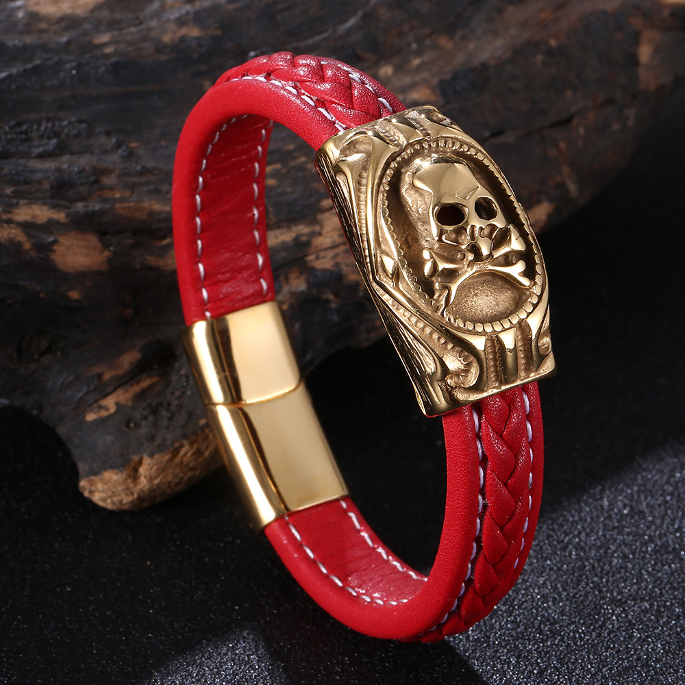 Red Leather 195mm