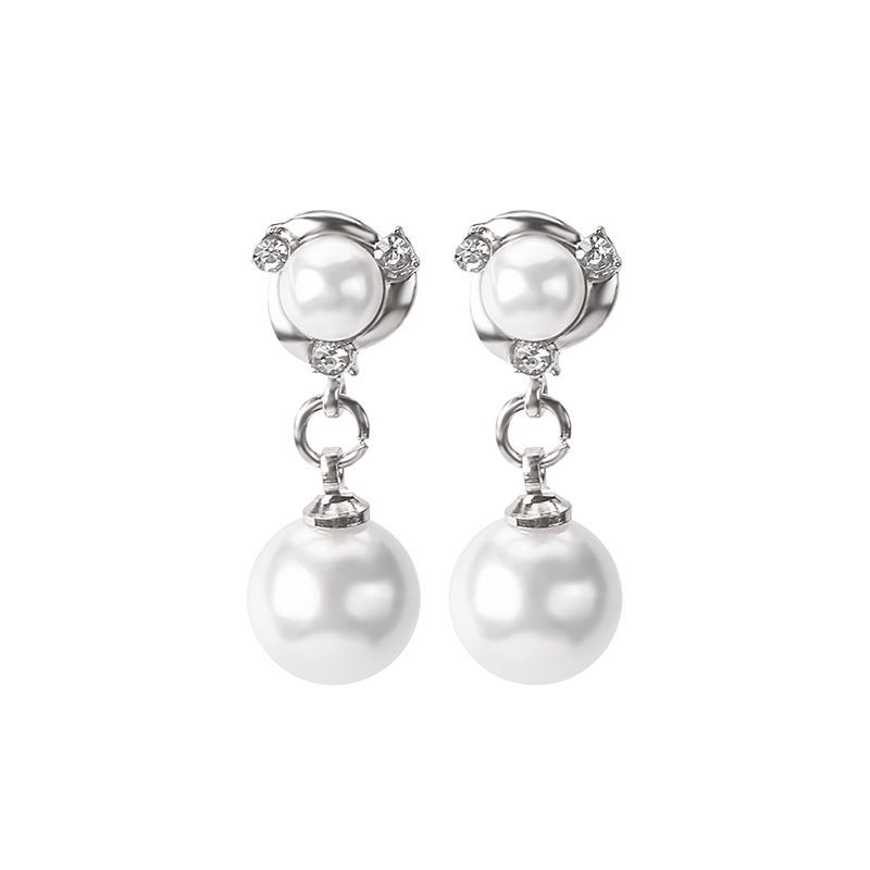 1:1# silver earrings