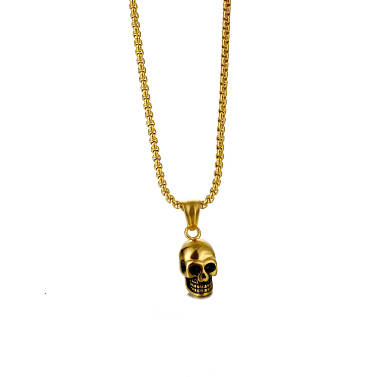 8:necklace gold drip oil