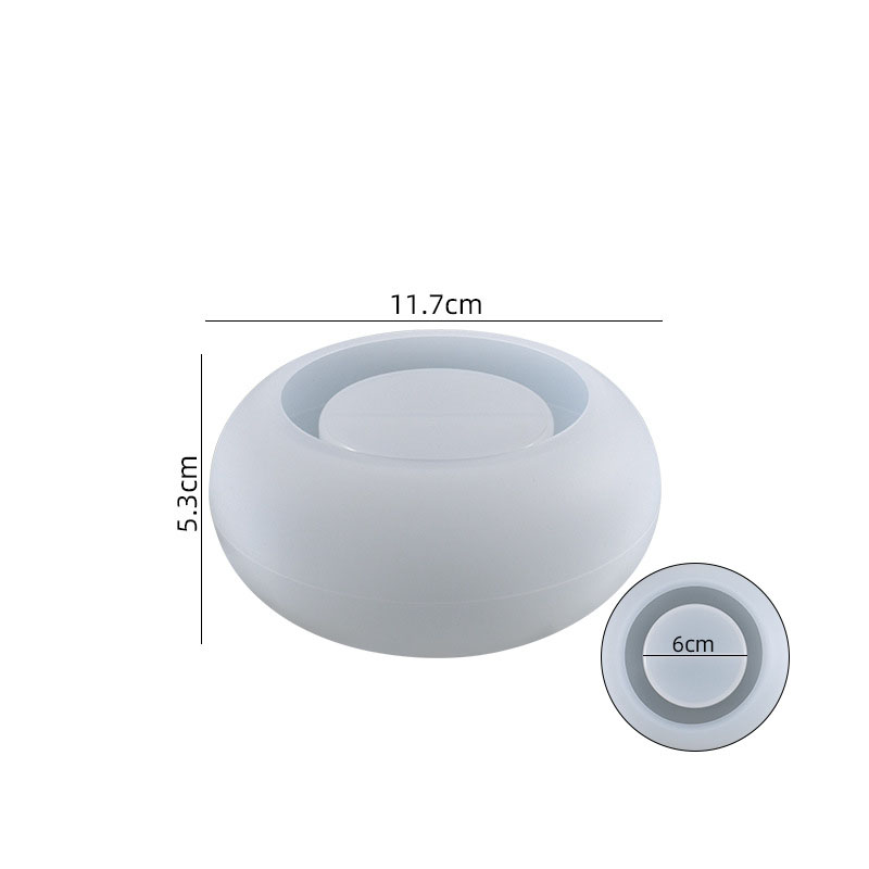 1:Potted candle holder silicone mold 01