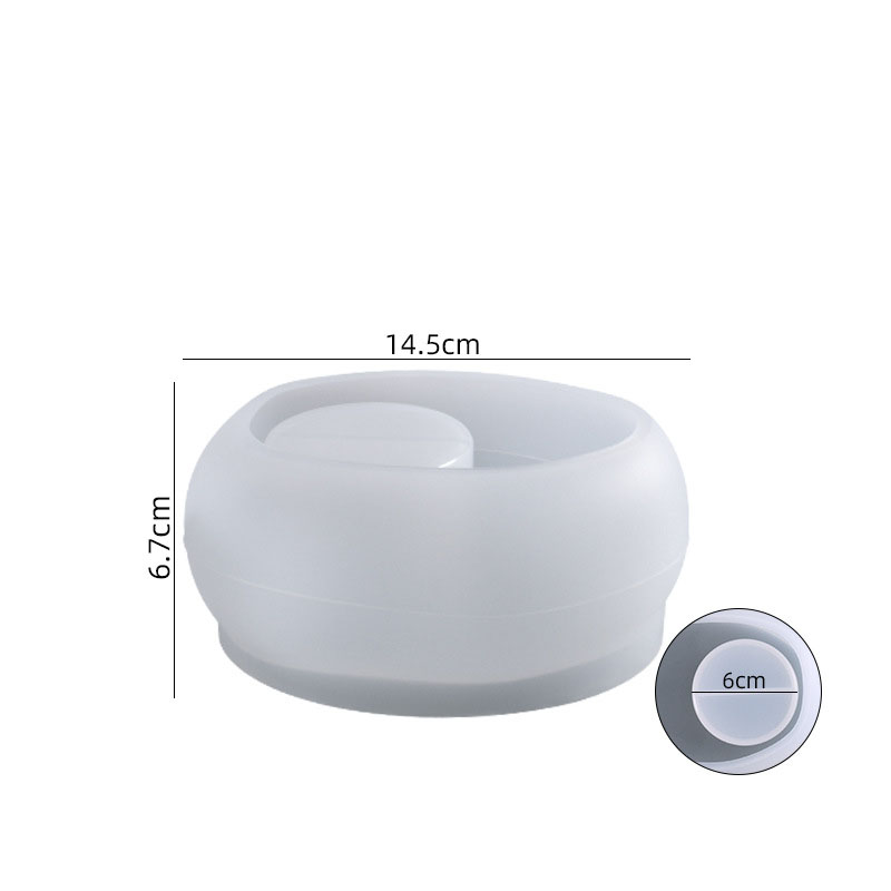 2:Potted candle holder silicone mold 02