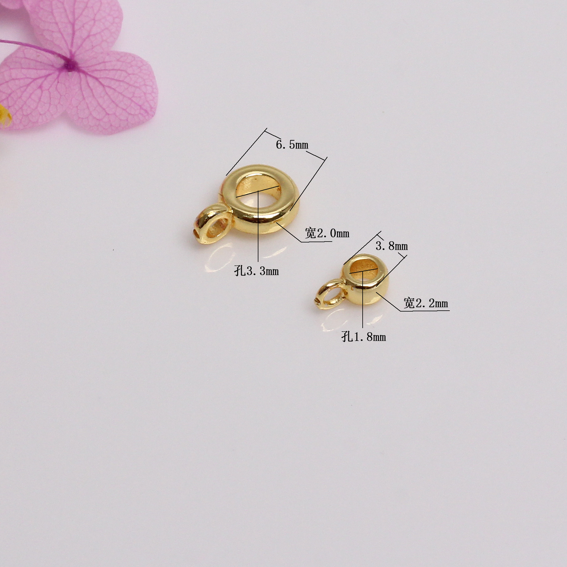 18k Gold Small 3.5mm