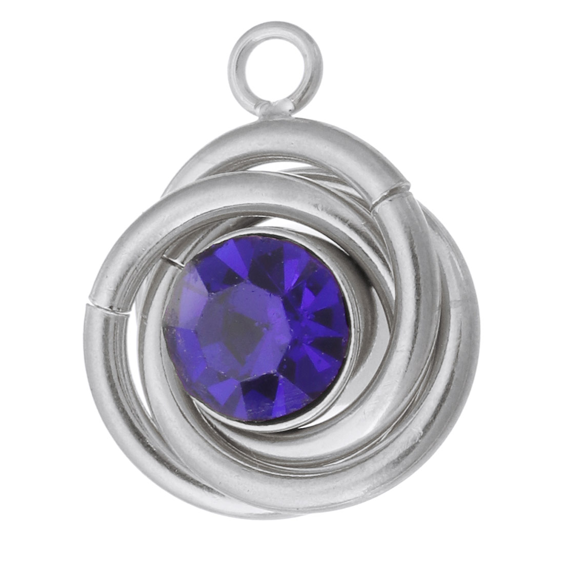 steel purple diamond
