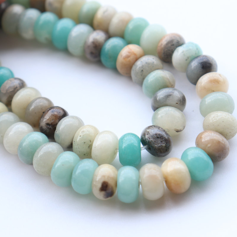 Amazonite​ 4*6mm [about 95 pieces]
