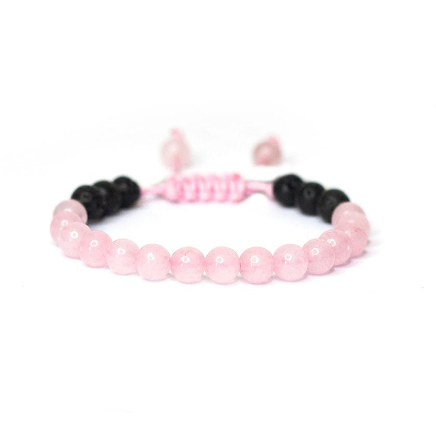 4:Pink adjustable bracelet