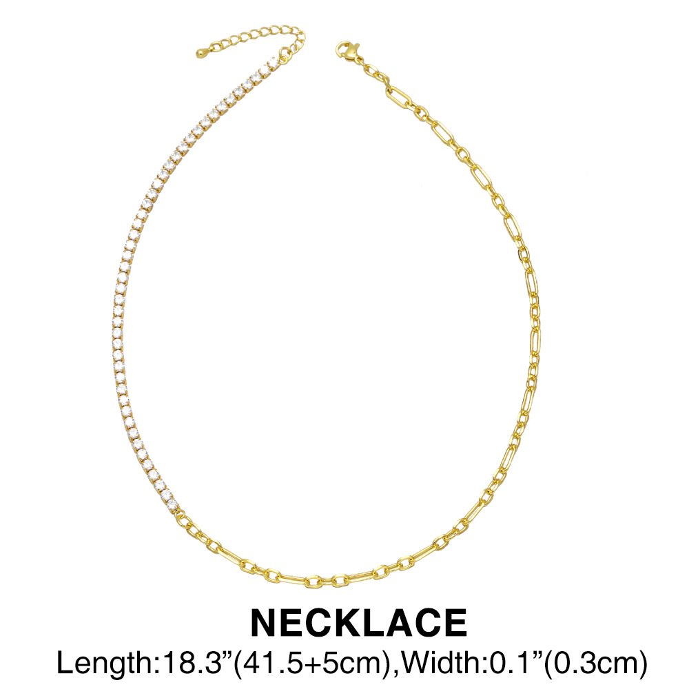 1:Necklace  41.5cm