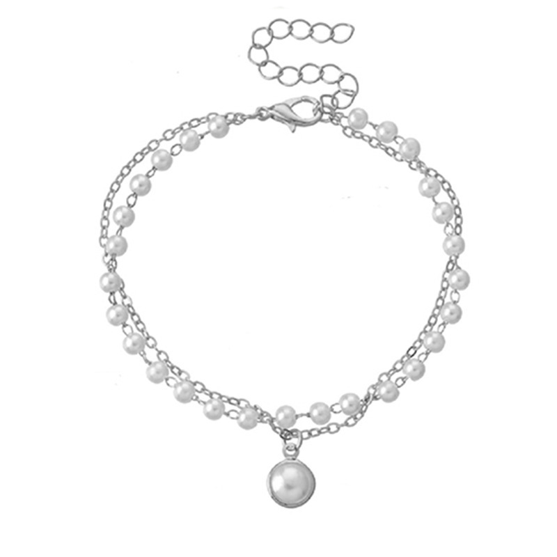 4:Silver bracelet