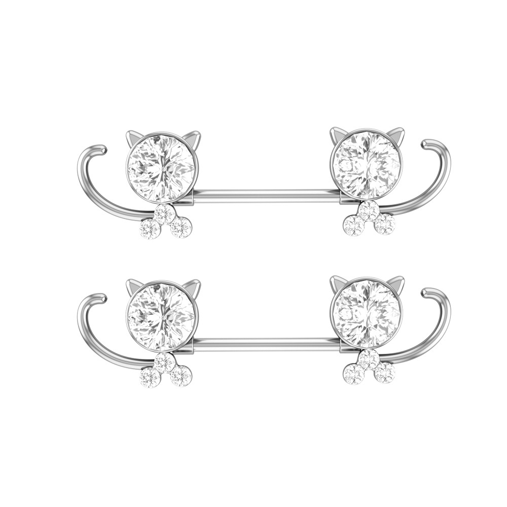 Cat Tail Silver, 56mm, 1.6mm
