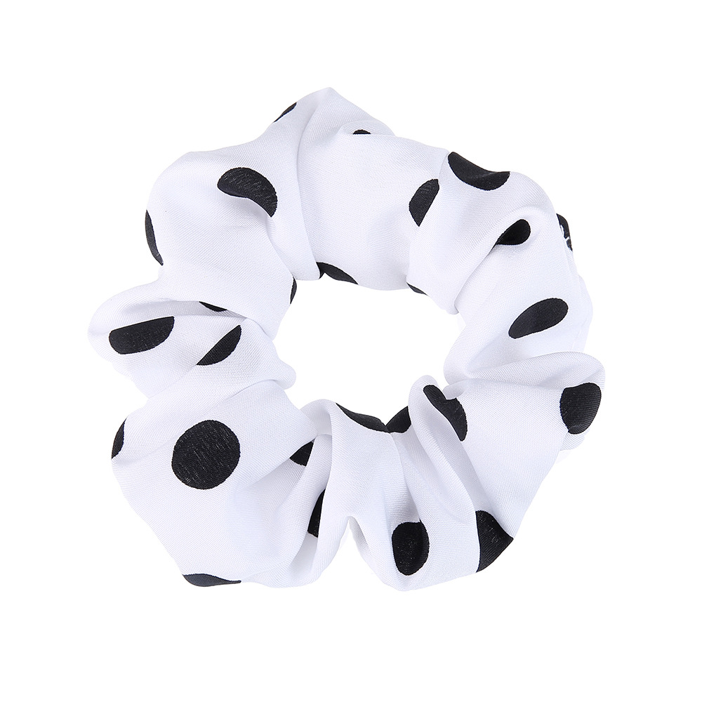 3:Polka dot white