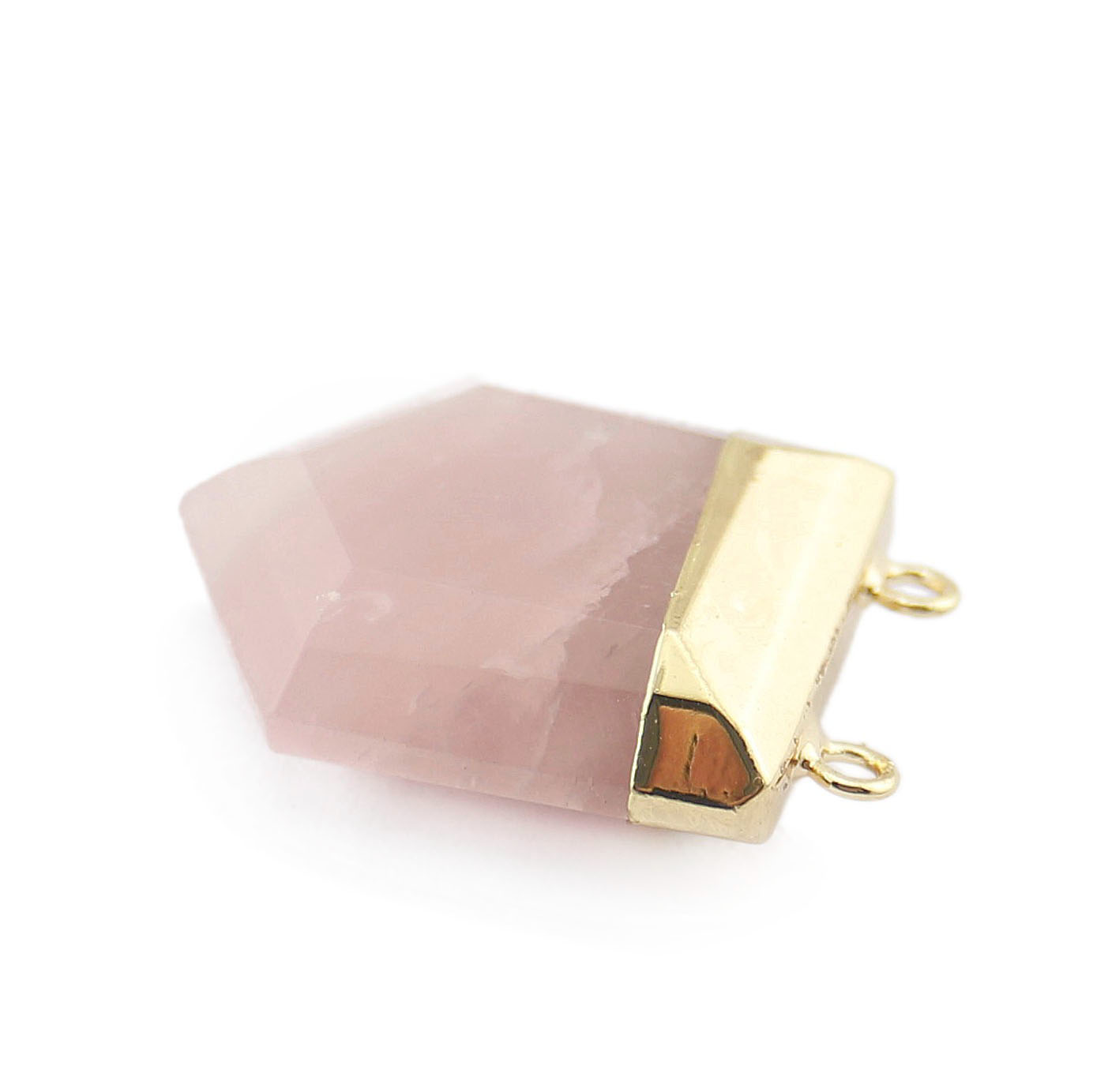 Pink crystal gold
