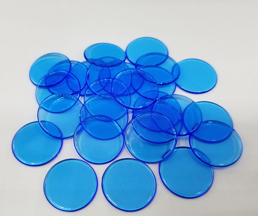 19:Transparent sapphire blue