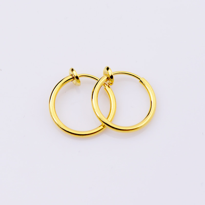 13mm, gold color plated