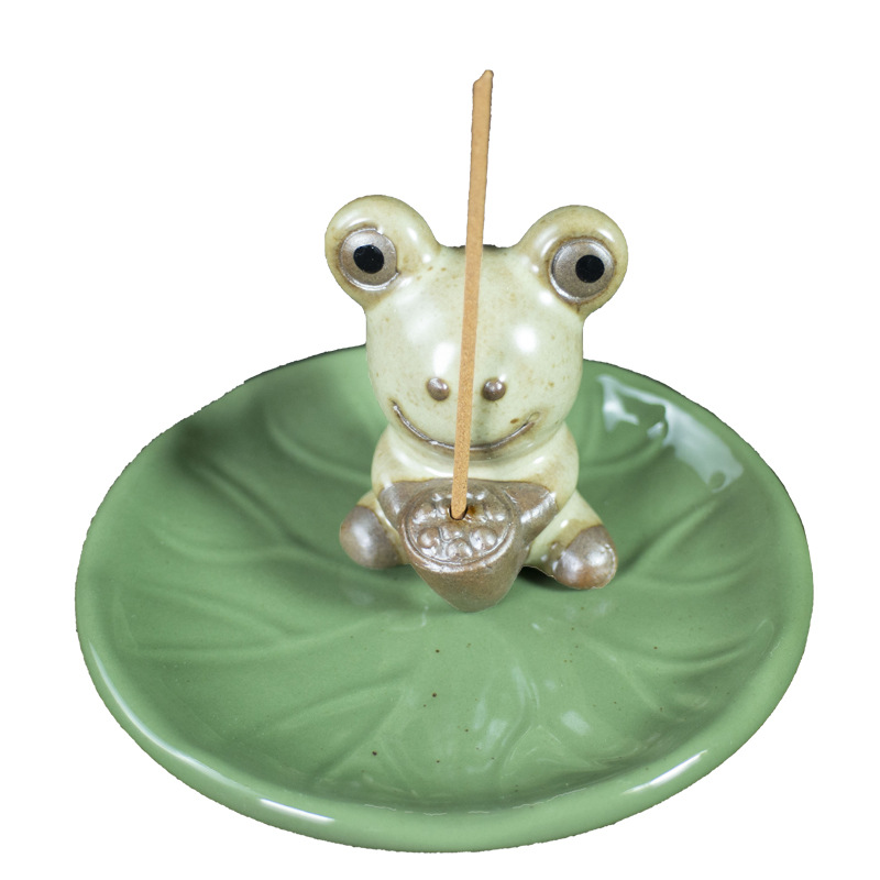 2:Lotus Frog Disc 10*6.5cm