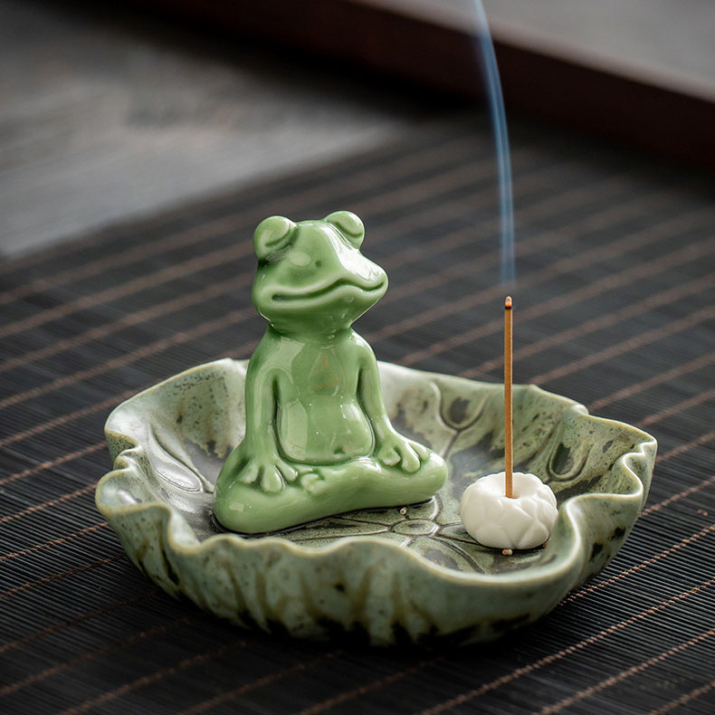 Lotus Leaf Frog - Meditation