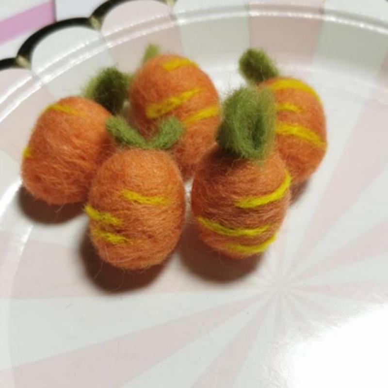 3 hellrote Orange
