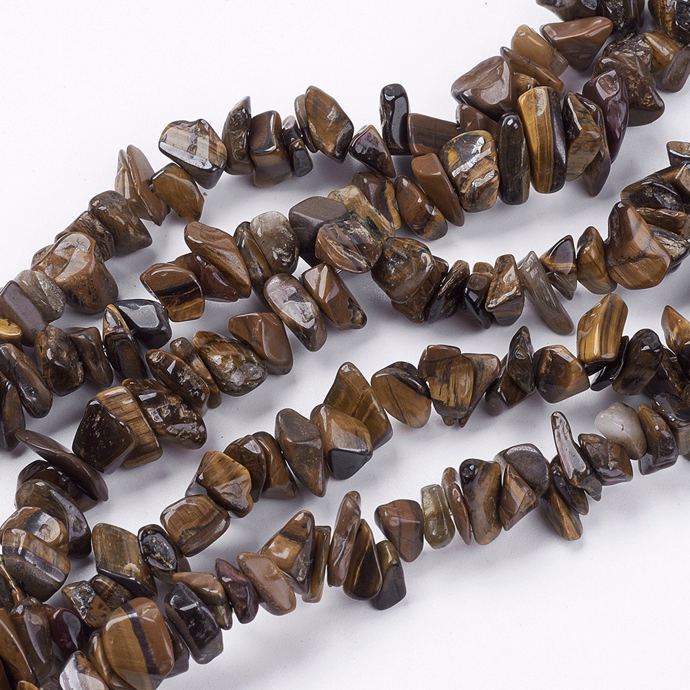 5:Chocolate Color--Tiger's Eye Stone (1 Piece/Pack) Beads