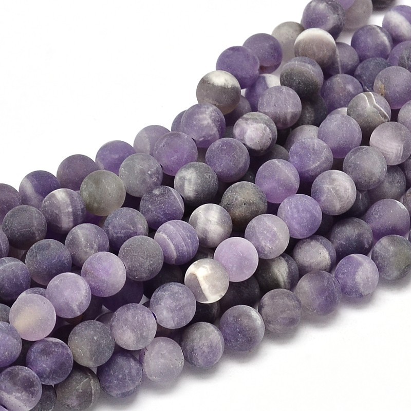 9:Purple--Amethyst (5pcs/pack) Beads