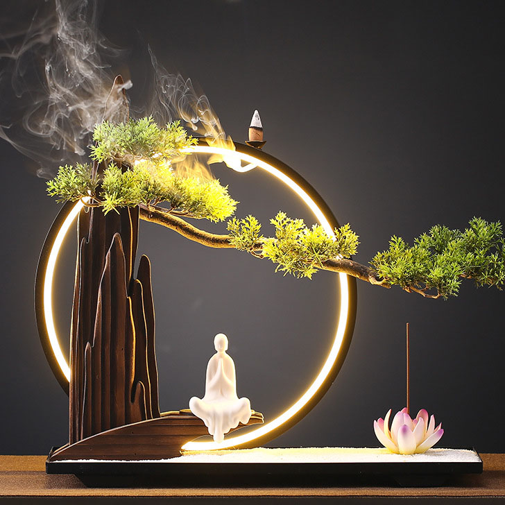 Songshan Moon Shadow Sand Table Zen Meditation-Sma