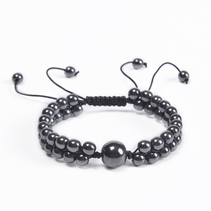 1:black magnet bracelet