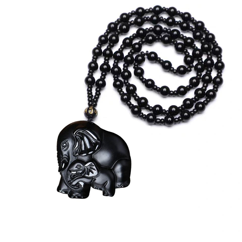 Child and Mother Elephant   Ball Chain