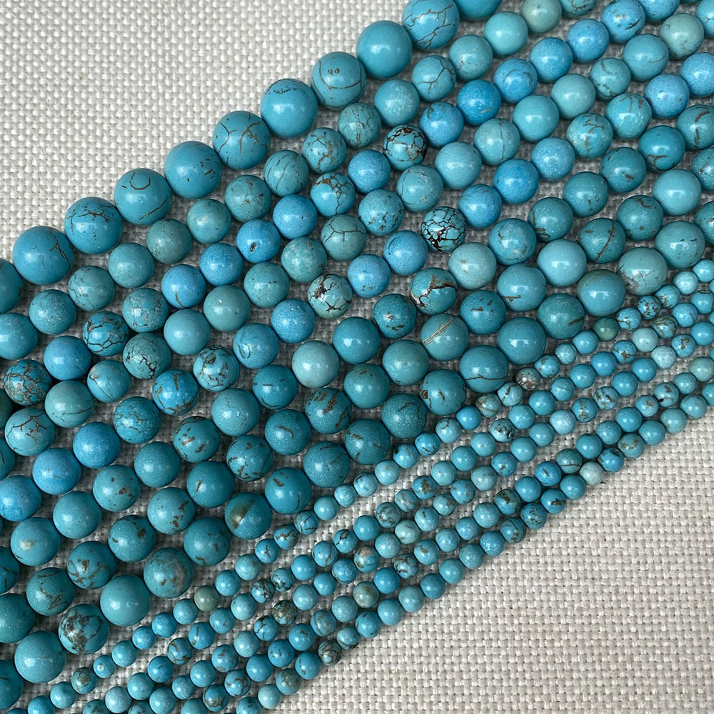 Blue turquoise 4mm
