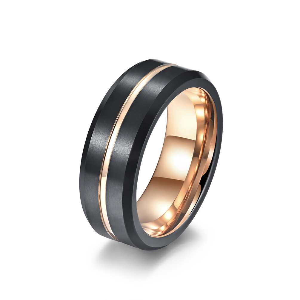 Black+Rose Gold 10#