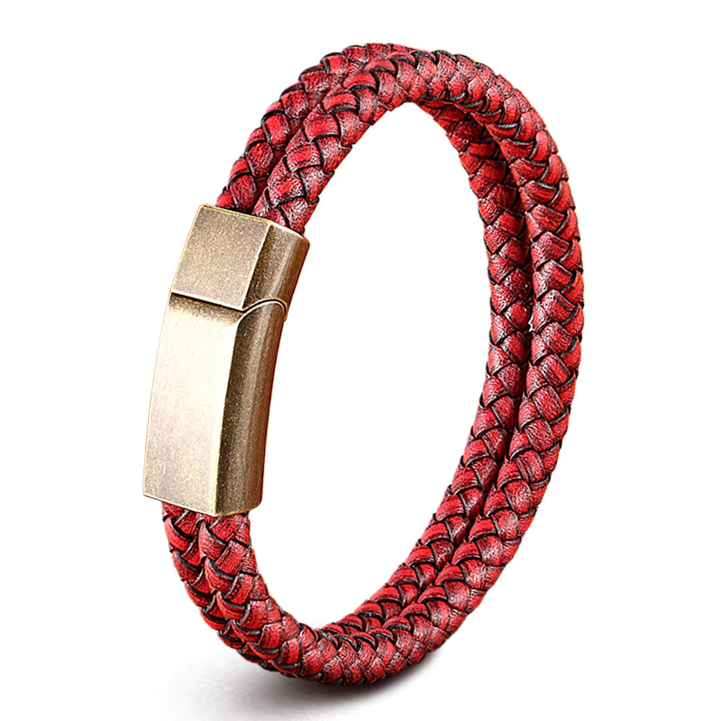 5:Red leather-21cm