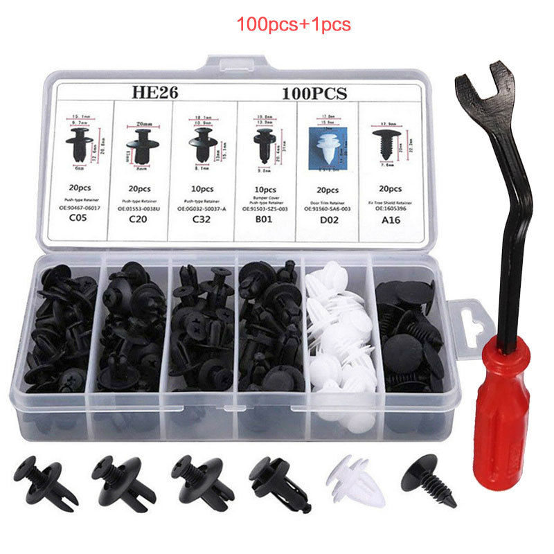boxed 100pcs with 6 inch red screwdriver