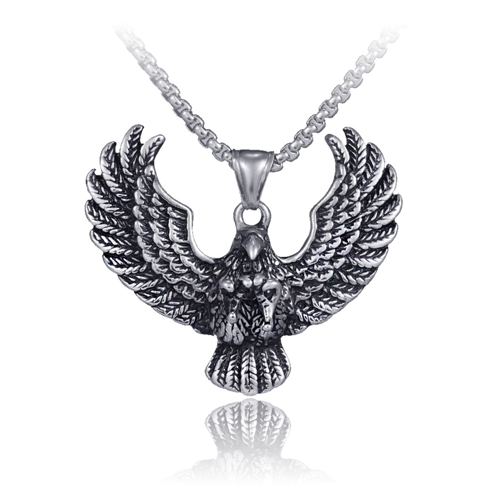 Winged Eagle Necklace 60cm