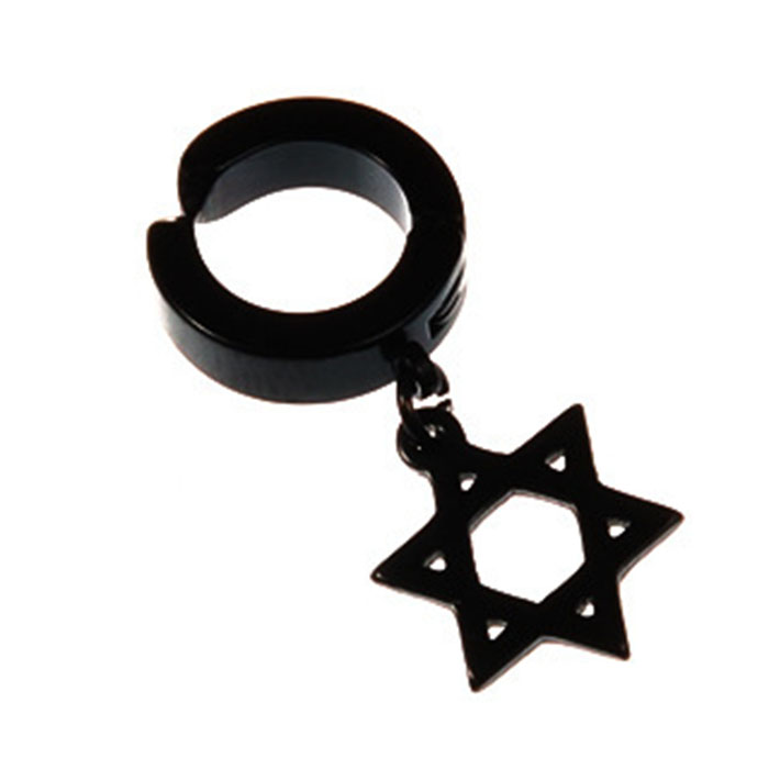 Black hexagram