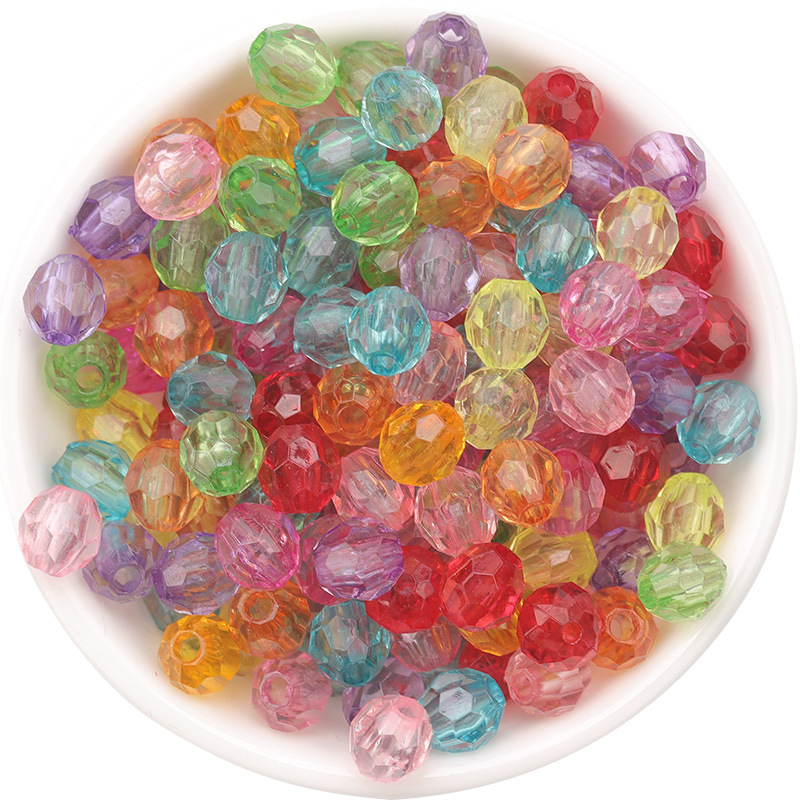 50pcs/pack of small hole barrel beads 7.6x7.3mm