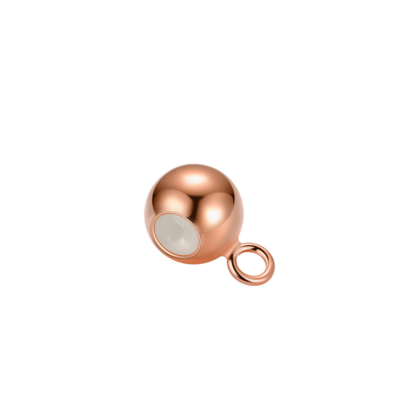 rose gold color plated 3mm