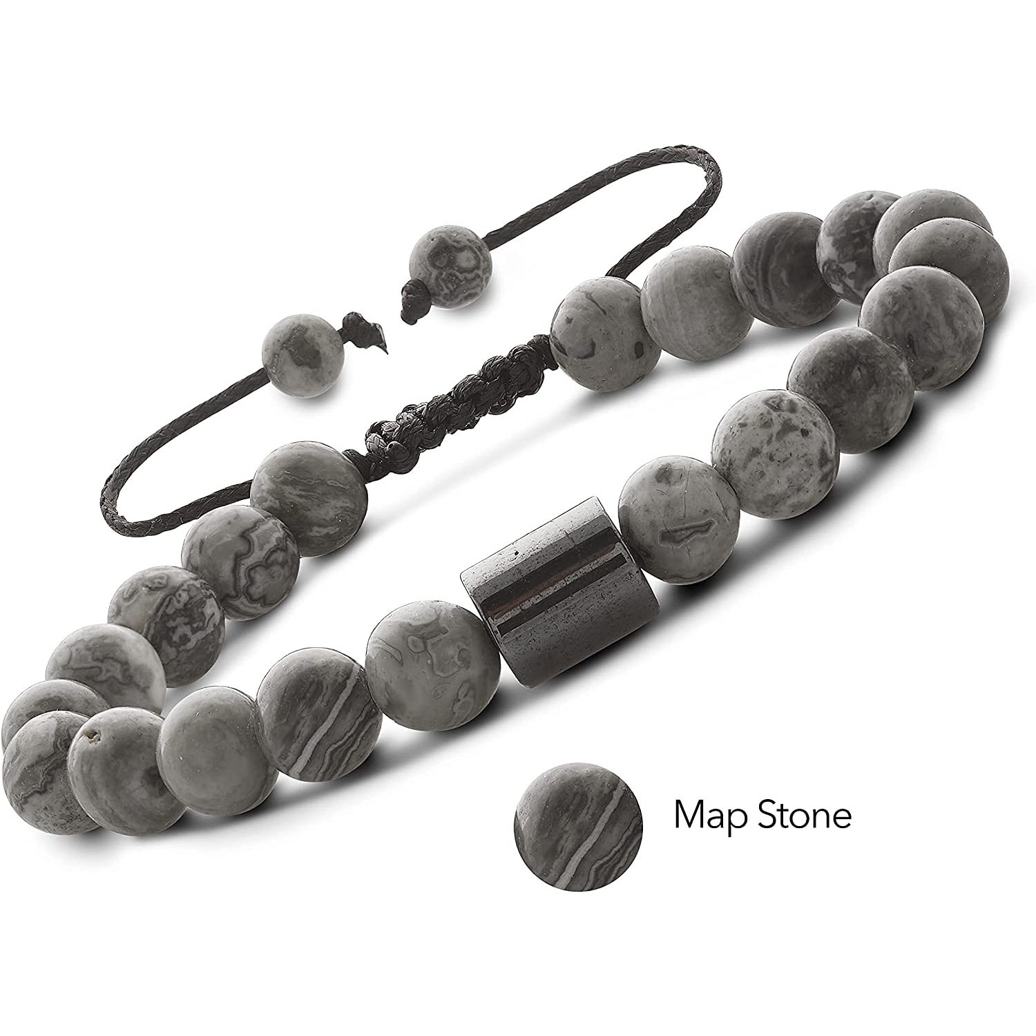 2:Grey Stone Bracelet