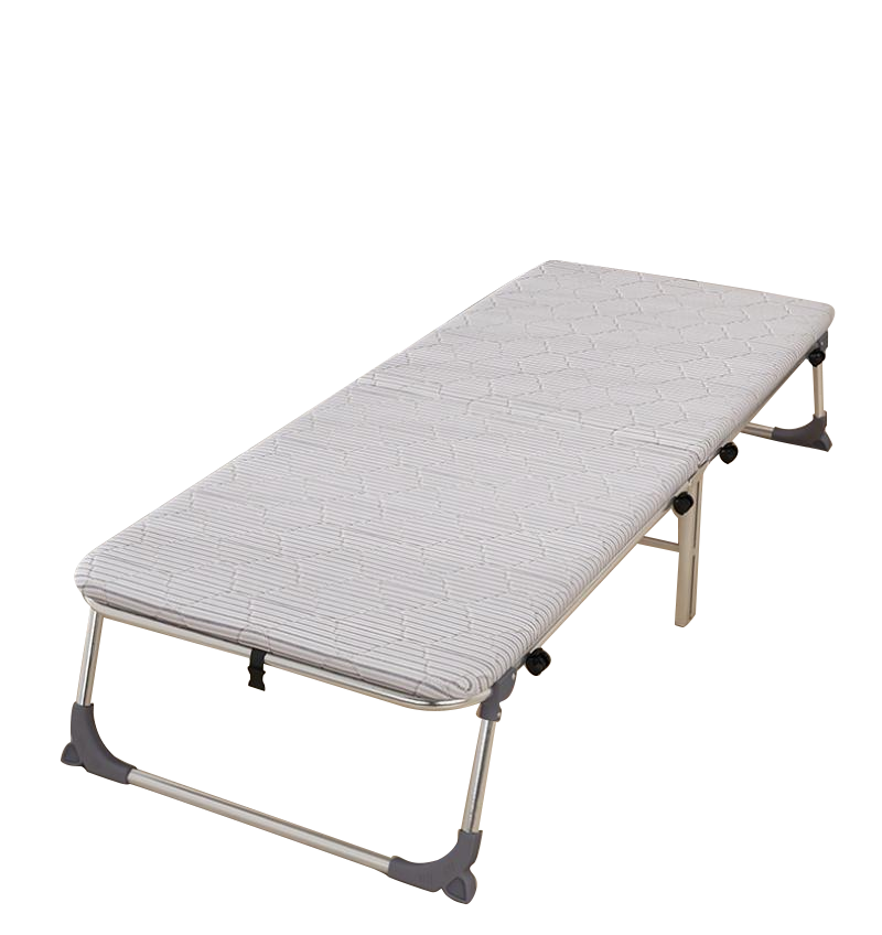 [Reinforced and wheeled hard board bed] Striped model 60CM wide
