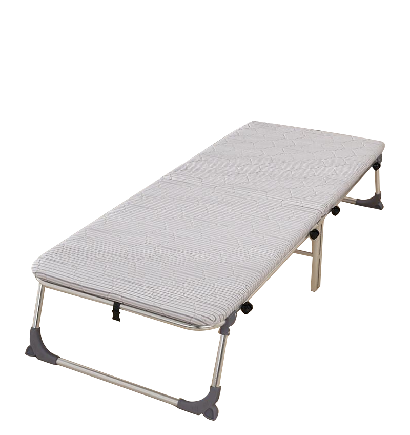 [Reinforced and wheeled hard bed] Striped model 70CM wide